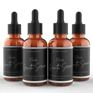 Seurico™Hair Growth Serum Designed for Black Women with Organic Herbs and Natural Vitamin