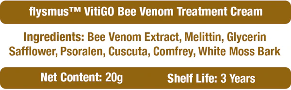 Unpree™ VitiGO Bee Venom Treatment Cream