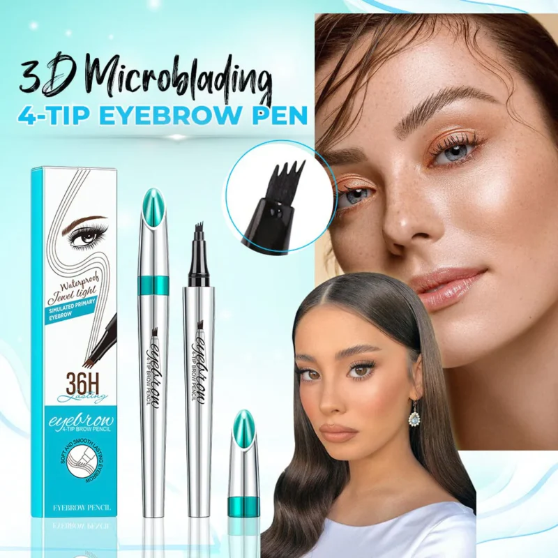 Dobshow™ 9D Microblading 4-tip Eyebrow Pen