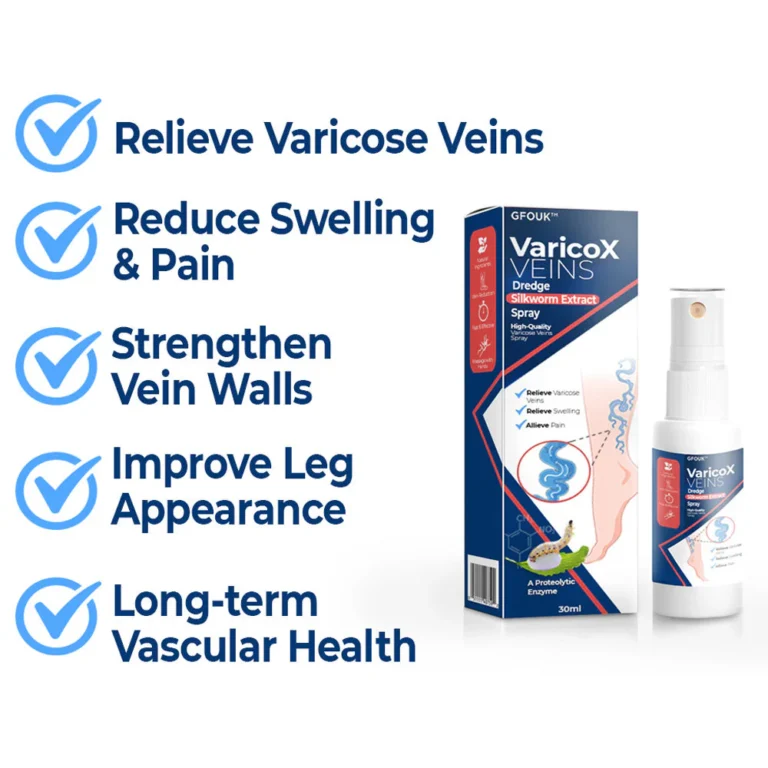 GFOUK™ VaricoX Vein Dredge Silkworm Extract Spray