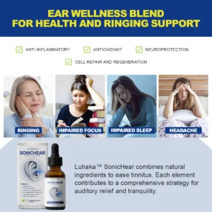 Luhaka™ SonicHear Organic Tinnitus Ear Oil