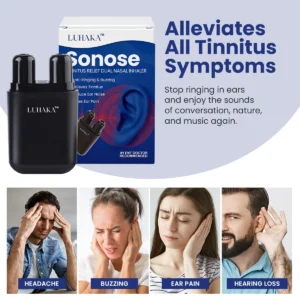 Luhaka™ Sonose Tinnitus Relief Dual Nasal Inhaler