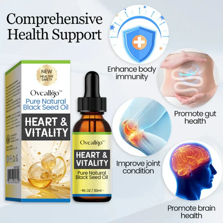 Oveallgo™ Heart & Vitality Pure Natural Black Seed Oil