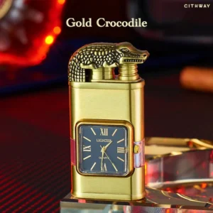 Remifa™ Windproof Dual-Flame Vintage Watch Lighter