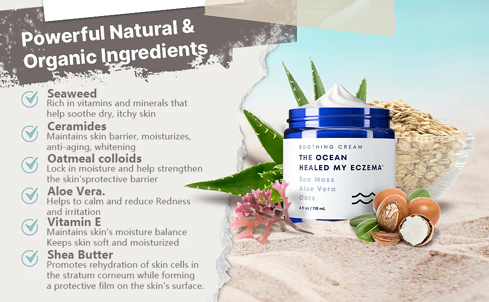 Seurico™ The Ocean Eczema Natural Soothing Cream
