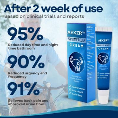 AEXZR™ Prostate Relief Cream