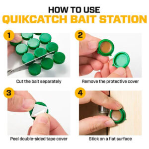 AQA™ QuikCatch RoachAce Bait Station