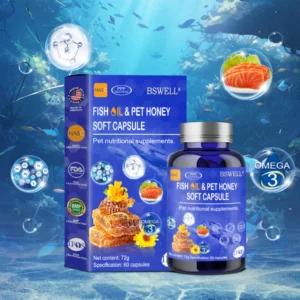 BSWELL® FISH OIL & PET HONEY SOFT CAPSULE