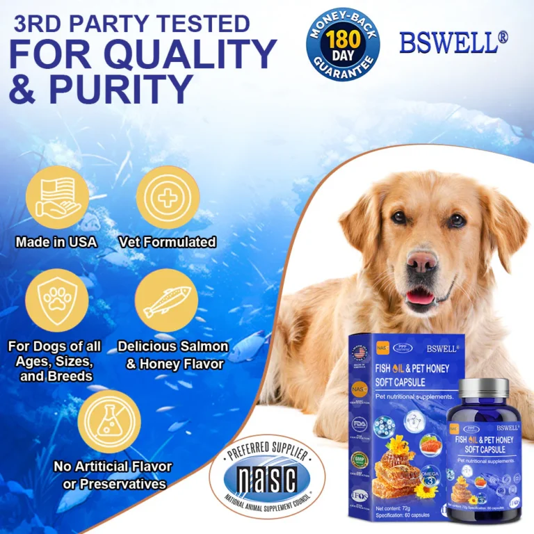 BSWELL® FISH OIL & PET HONEY SOFT CAPSULE