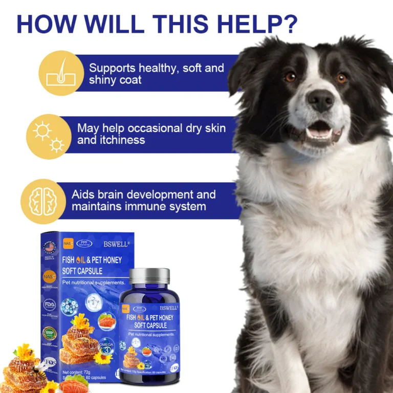 BSWELL® FISH OIL & PET HONEY SOFT CAPSULE