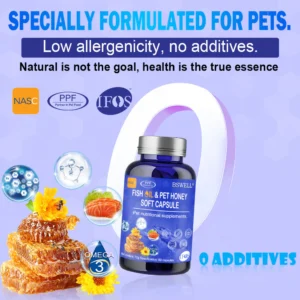 BSWELL® FISH OIL & PET HONEY SOFT CAPSULE