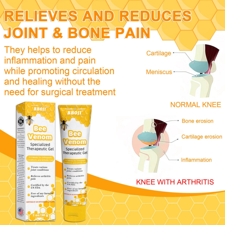 Bee Venom Joint Therapy Pain Relief Gel