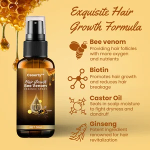 Ceoerty™ Hair Growth Bee Venom Essence Spray