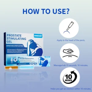 ODEIUN™ PROSTATE STIMULATING GEL EFFECTIVE & FAST-ACTING