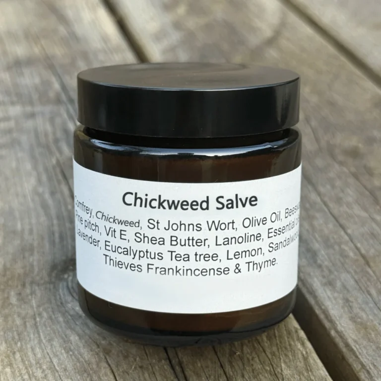 ORGANIC CHICKWEED SALVE 4OZ