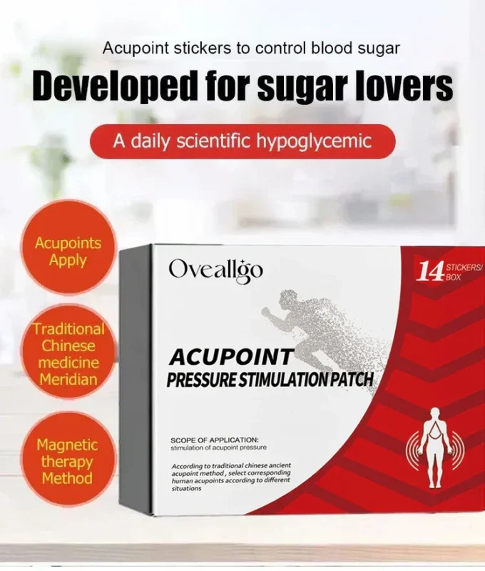 Oveallgo™ Acupoint stickers to control blood sugar - Image 2