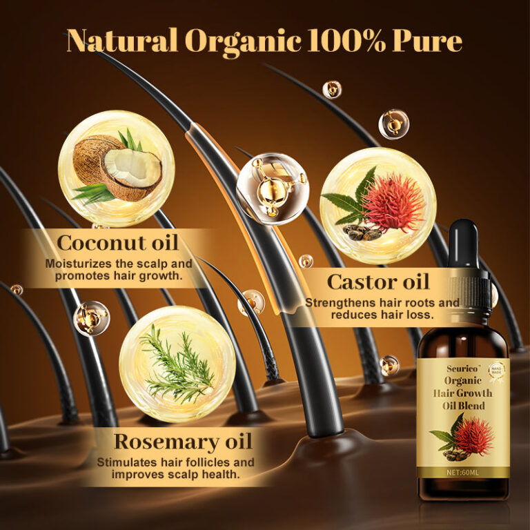 Seurico™ Organic hair growth oil blend