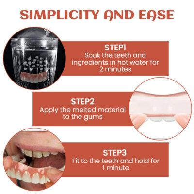 Tiworld™ PerfectFit Denture Silicone Reline Kit