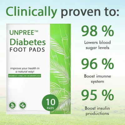 Unpree Diabetes Herbal Foot Pads