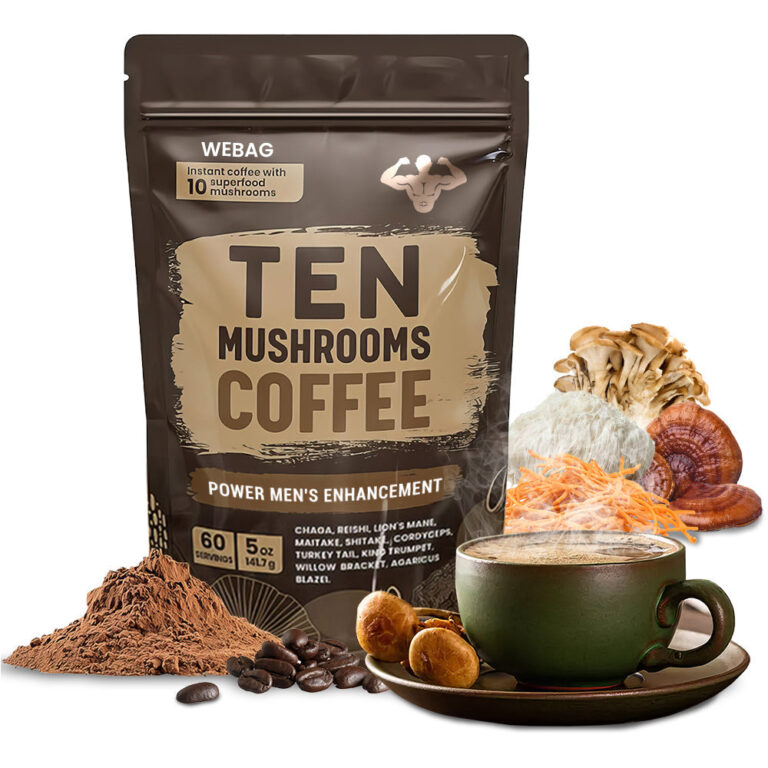 WEBAG™ Power Men's Enhancement Mushroom Coffee