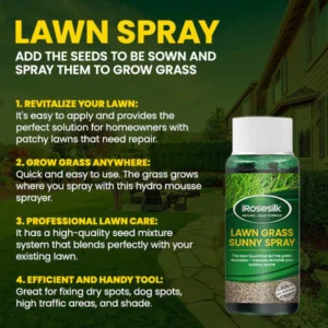 iRosesilk™ Lawn Grass Sunny Spray