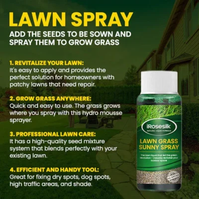 iRosesilk™ Lawn Grass Sunny Spray