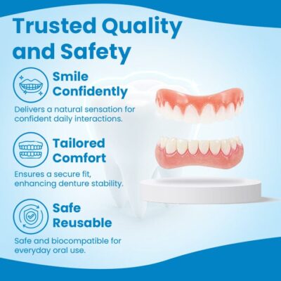 Ceoerty™ EasyFit Silicone Denture Kit