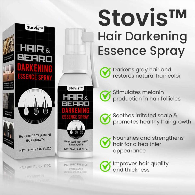 Stovis™ Beard & Hair Darkening Essence Spray