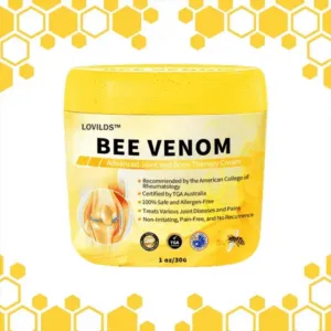 𝐋𝐎𝐕𝐈𝐋𝐃𝐒™ Bee Venom Advanced Joint and Bone Therapy Cream