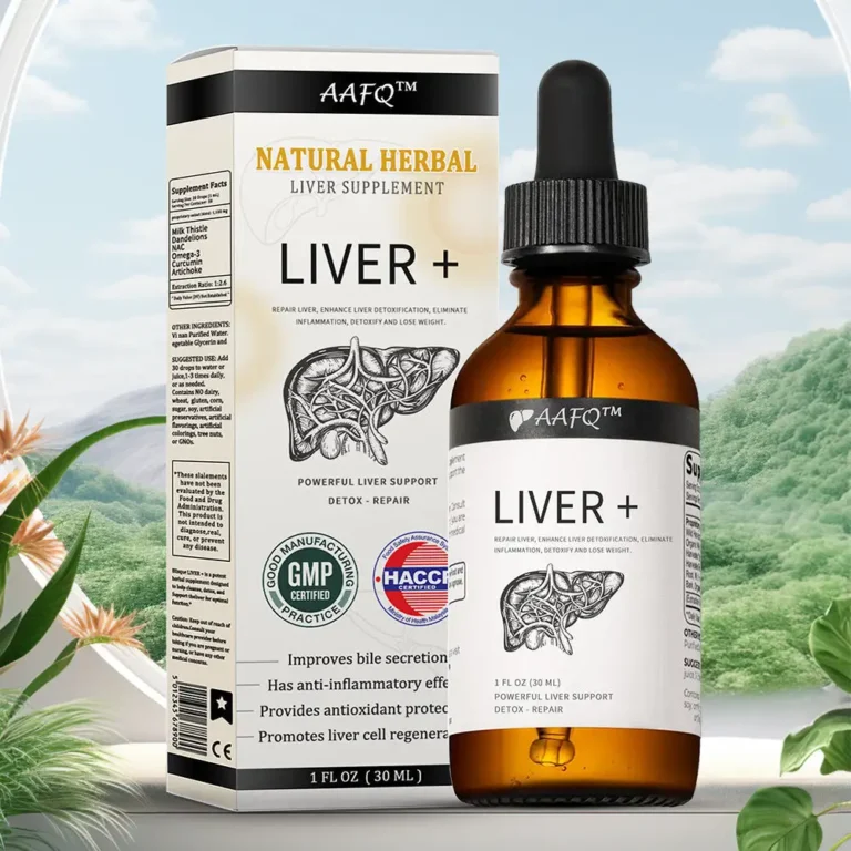 AAFQ® Natural Herbal Liver Supplement - Powerful Liver Support - Detox & Repair - Herbal Supplements