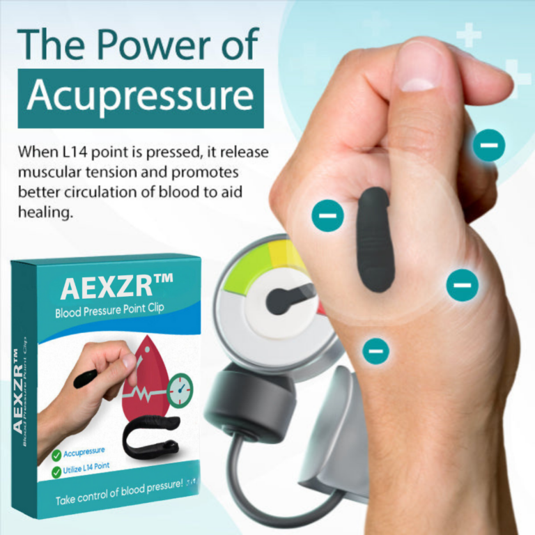 AEXZR™ Blood Pressure Point Clip