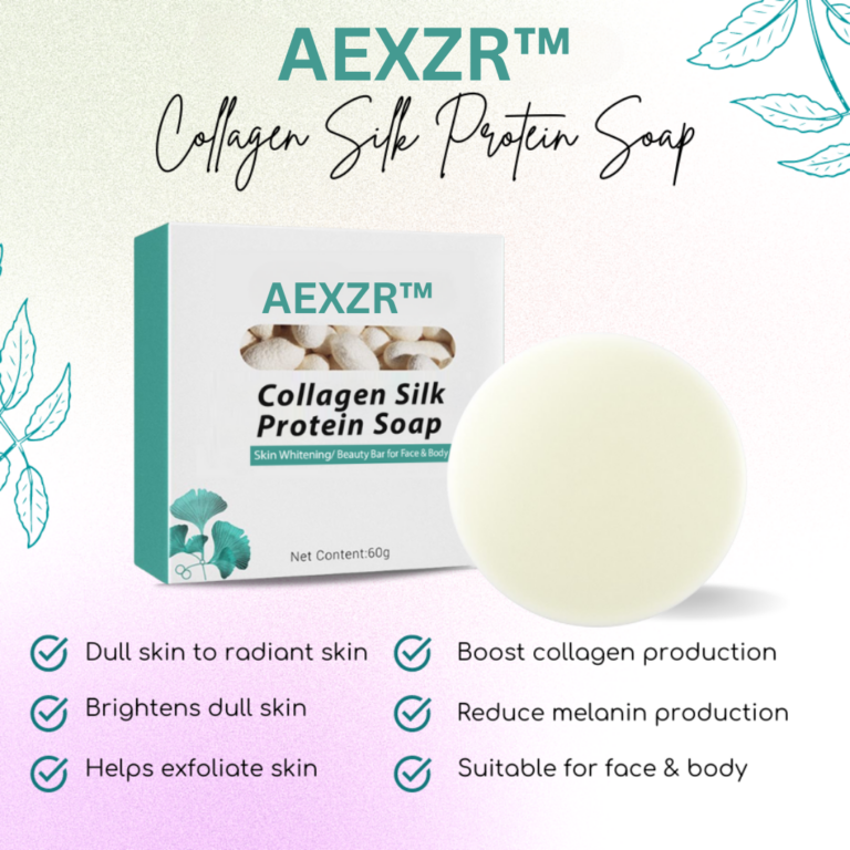 AEXZR™ Collagen Silk Protein Soap