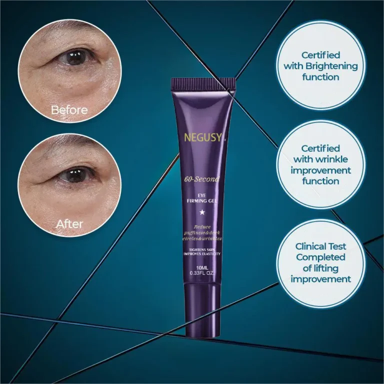 60 seconds to results - NEGUSY Eyebag Cream