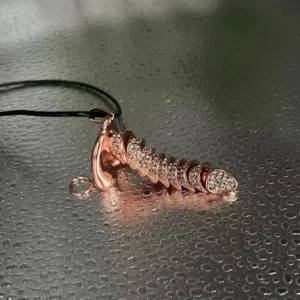 925 Sterling Silver Pullable Penis Pendant