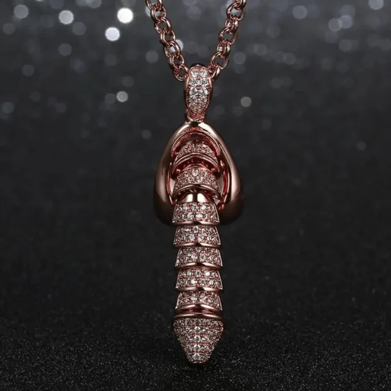 925 Sterling Silver Pullable Penis Pendant