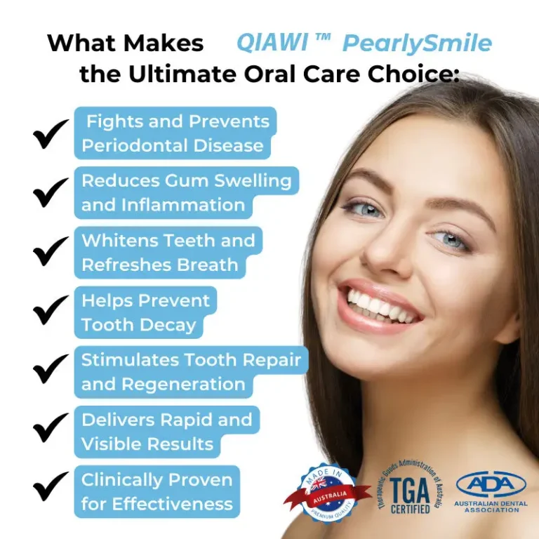 QIAWI ™ PearlySmile Bee Venom Oral Care Powder