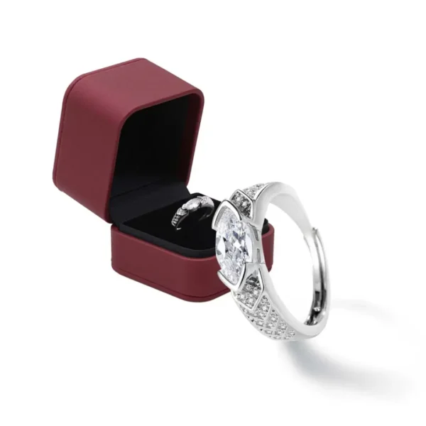 AEXZR™ Magnetology Moissanite Diamond Ring - Image 17