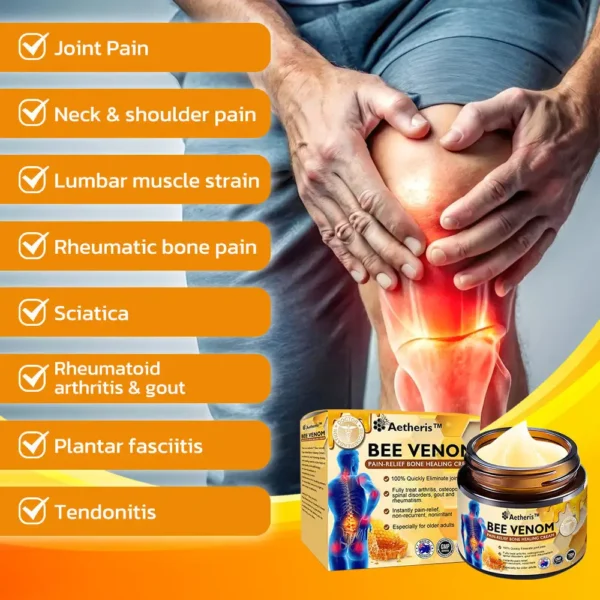 Aetheris™ Bee Venom Instant Ultra Strength Pain Relief Therapy Cream - Image 13