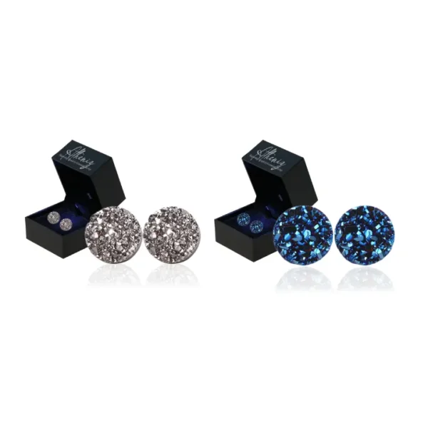 CZTICLE™ Boucles d'oreilles en Germanium Magnetology Lymphvity - Image 16