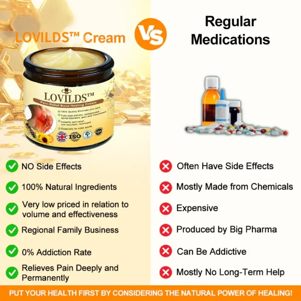 LOVILDS Bee poison Pain-Relief Bone Healing Cream - Image 3