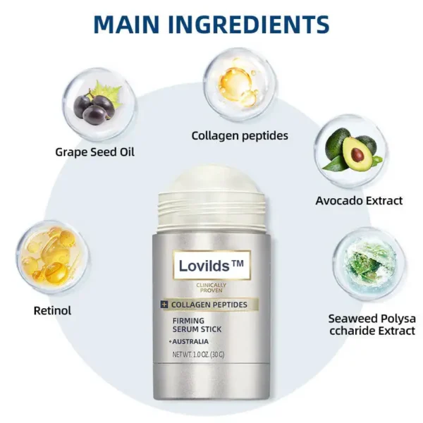 LOVILDS™ Collagen Peptides FIRMING SERUM STICK - Image 8