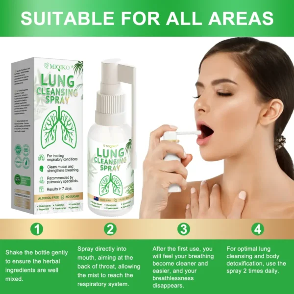 MIQIKO® Advanced Lung Cleansing Spray - Image 9