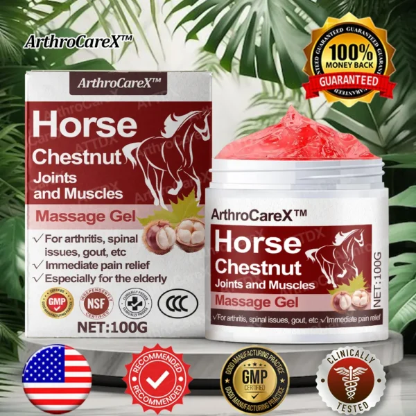 ArthroCareX™ Horse Chestnut Joints and Muscles Massage Gel