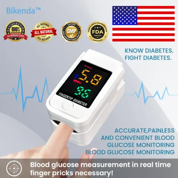 Bikenda™ GlucoSense Non-Invasive Laser Blood Glucose Meter