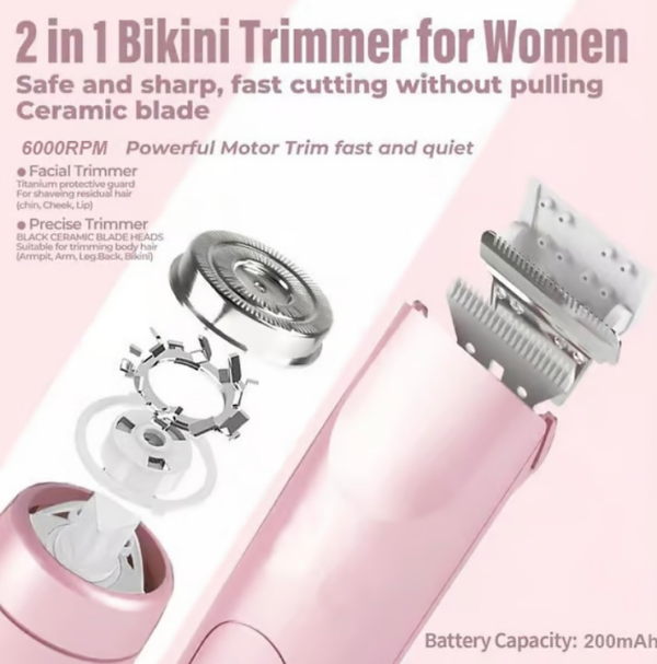 Comfort 2 in 1 Electric Lady Shaver