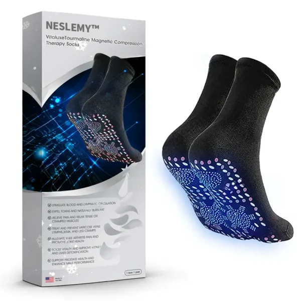 NESLEMY® VitaluxeTourmaline Magnetic Compression Therapy Socks