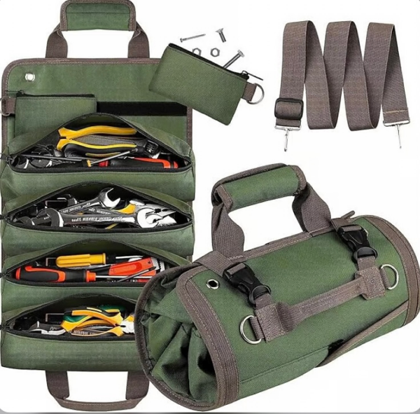 Portable Foldable Tool Storage Work Bag