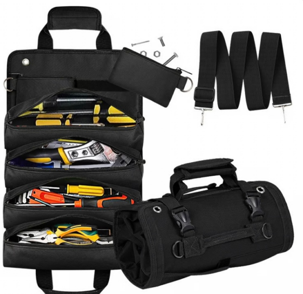 Portable Foldable Tool Storage Work Bag - Image 4