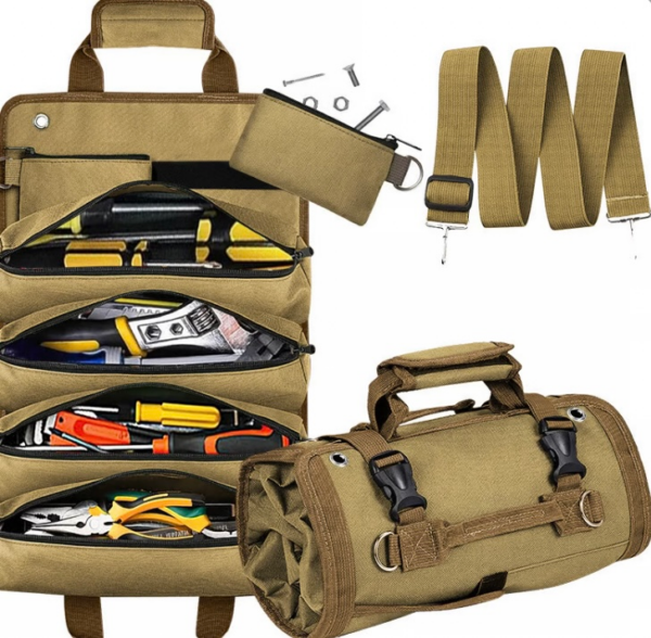 Portable Foldable Tool Storage Work Bag - Image 5