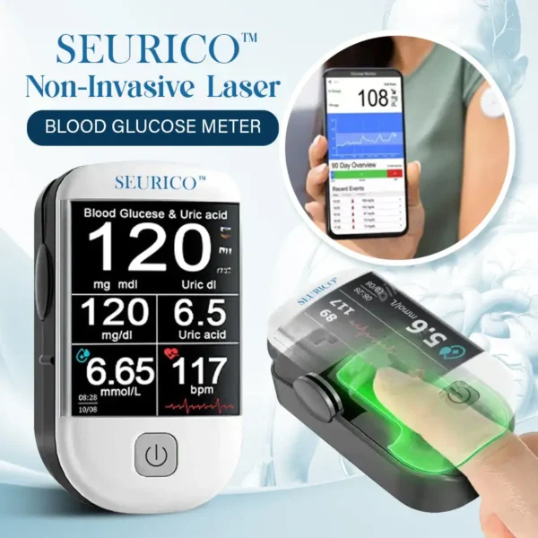 Seurico™ Next-Generation Intelligent Multifunctional Non-Invasive Laser Blood Glucose Meter - Image 2